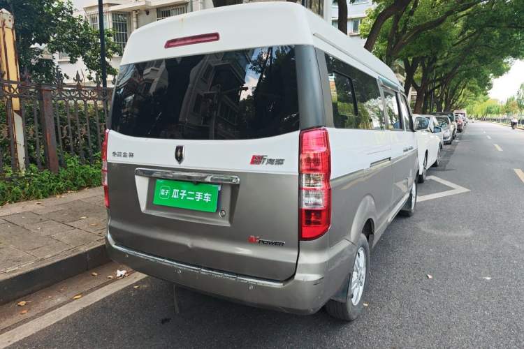 Used Jinbei New Hiace X30L 2019 1.5L Wealth Edition China VI SWC15M Rear Right 45 Deg