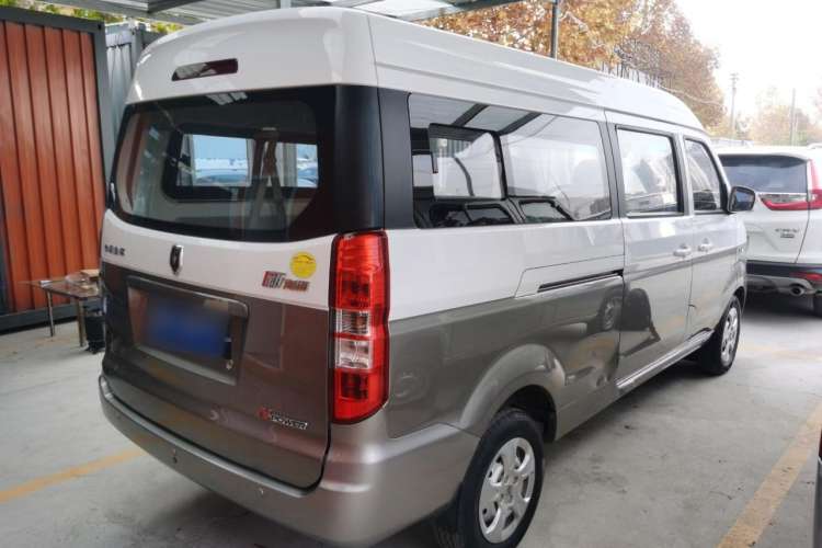 Used Jinbei New Hiace X30L 2019 1.5L Wealth Edition China VI SWC15M Rear Right 45 Deg