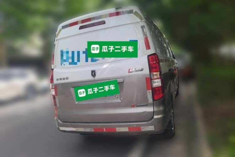 Used Jinbei New Hiace X30L 2019 1.5L Cargo Van Wealth Edition China VI SWC15M Rear Right 45 Deg