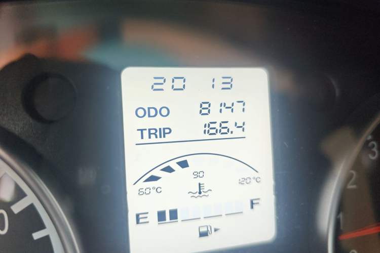 Used Jinbei New Hiace X30L 2021 1.5L Wealth Edition Bus Non-Air-Conditioned China VI Standard SWC15M Odometer Close Up