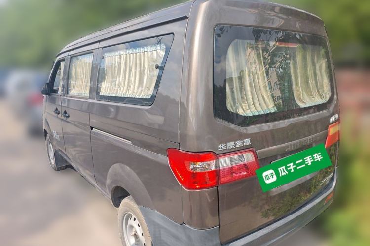 Used Jinbei New Hiace X30L 2021 1.5L Wealth Edition Bus Non-Air-Conditioned China VI Standard SWC15M Rear Left 45 Deg