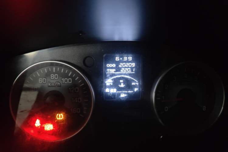Used Jinbei New Hiace X30L 2021 1.5L Wealth Central Air Conditioning Version Coach China VI Standard SWC15M Odometer Close Up