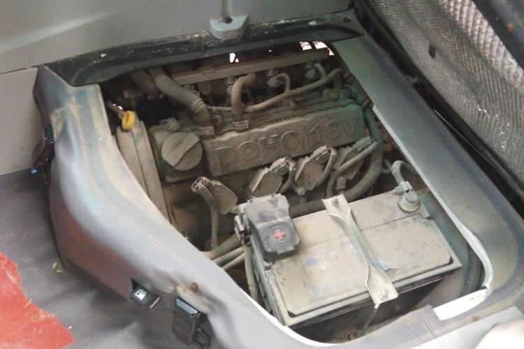 Used Jinbei New Hiace X30L 2021 1.5L Wealth Edition Bus Non-Air-Conditioned China VI Standard SWC15M Engine Bay