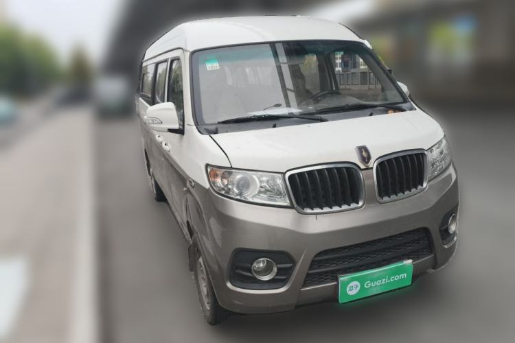 Used Jinbei New Hiace X30L 2021 1.5L Wealth Edition Bus Non-Air-Conditioned China VI Standard SWC15M Front Right 45 Deg