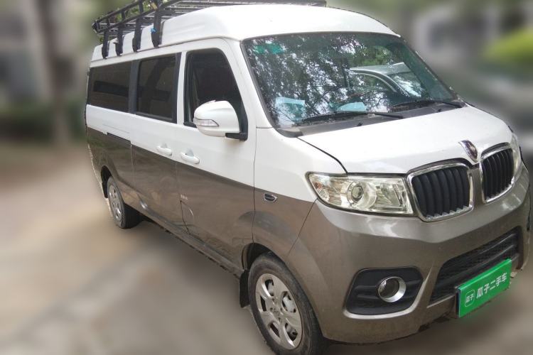 Used Jinbei New Hiace X30L 2021 1.5L Wealth Edition Bus Non-Air-Conditioned China VI Standard SWC15M Front Right 45 Deg