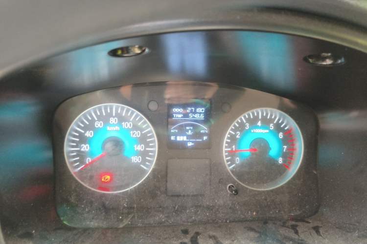 Used Jinbei New Hiace X30L 2021 1.5L Wealth Edition Bus Non-Air-Conditioned China VI Standard SWC15M Odometer Close Up