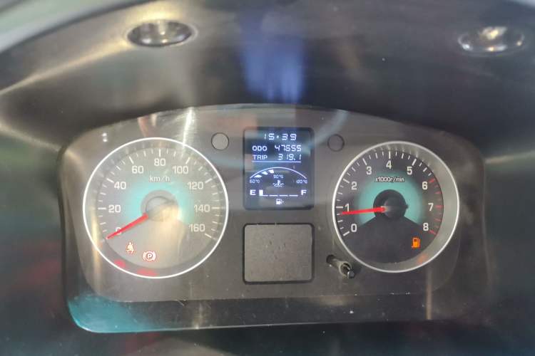Used Jinbei New Hiace X30L 2021 1.5L Wealth Central Air Conditioning Edition Van China VI Standard SWC15M Odometer Close Up