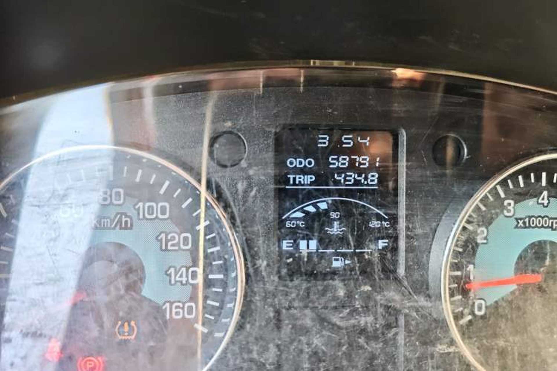 Used Jinbei New Hiace X30L 2021 1.5L Wealth Central Air Conditioning Version Coach China VI Standard SWC15M Odometer Close Up