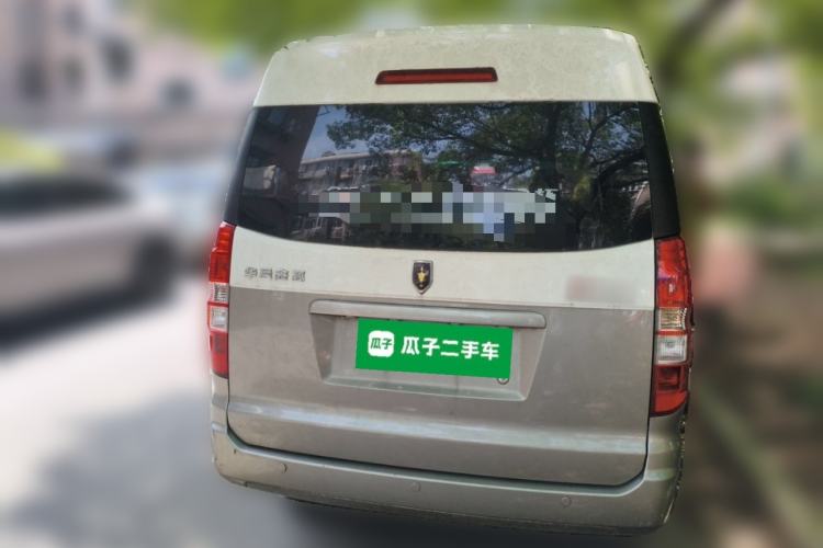 Used Jinbei New Hiace X30L 2021 1.5L Wealth Edition Bus Non-Air-Conditioned China VI Standard SWC15M Rear