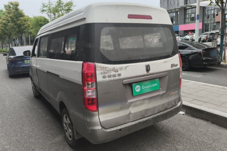 Used Jinbei New Hiace X30L 2021 1.5L Wealth Edition Bus Non-Air-Conditioned China VI Standard SWC15M Rear Left 45 Deg