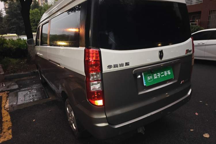 Used Jinbei New Hiace X30L 2021 1.5L Wealth Central Air Conditioning Edition Van China VI Standard SWC15M Rear Left 45 Deg
