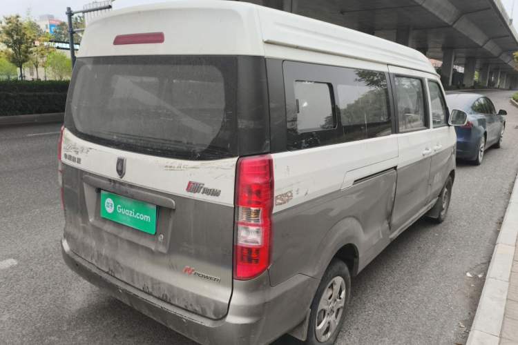 Used Jinbei New Hiace X30L 2021 1.5L Wealth Edition Bus Non-Air-Conditioned China VI Standard SWC15M Rear Right 45 Deg