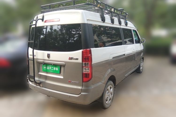 Used Jinbei New Hiace X30L 2021 1.5L Wealth Edition Bus Non-Air-Conditioned China VI Standard SWC15M Rear Right 45 Deg