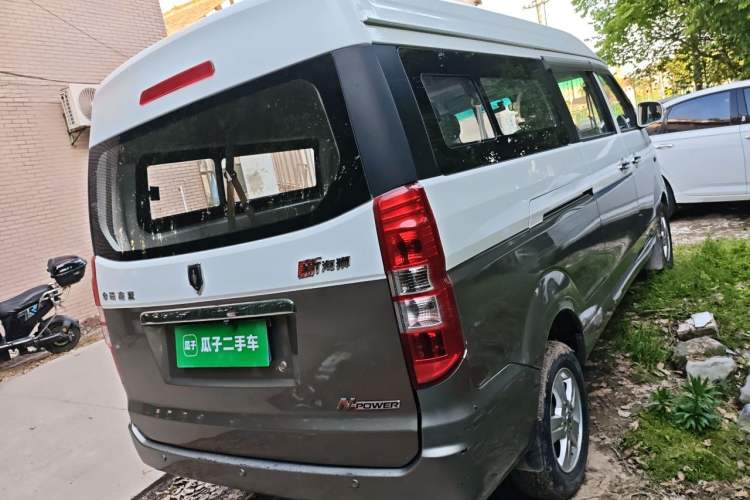 Used Jinbei New Hiace X30L 2021 1.5L Business Central Air-Conditioned Coach China VI Standard SWC15M Rear Right 45 Deg