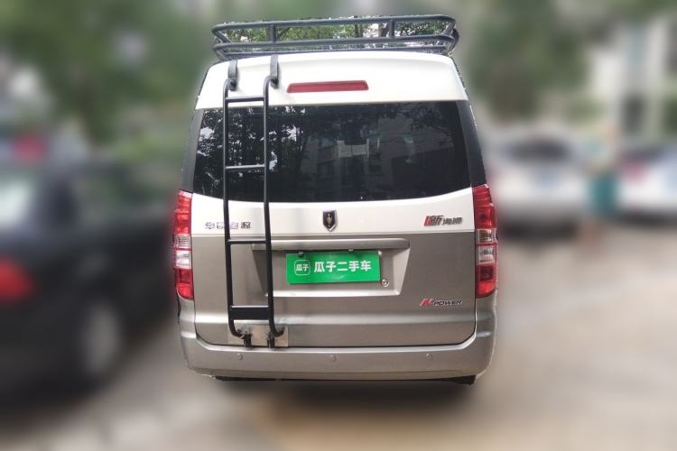 Used Jinbei New Hiace X30L 2021 1.5L Wealth Edition Bus Non-Air-Conditioned China VI Standard SWC15M Rear