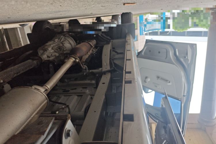 Used Jinbei New Hiace X30L 2021 1.5L Wealth Edition Bus Non-Air-Conditioned China VI Standard SWC15M Chassis Rear Left