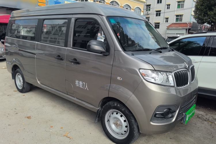 Used Jinbei New Hiace X30L 2021 1.5L Wealth Edition Bus Non-Air-Conditioned China VI Standard SWC15M Front Right 45 Deg