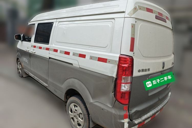 Used Jinbei New Hiace X30L 2021 1.5L Business Central Air-Conditioned Van China VI Standard SWC15M Rear Left 45 Deg
