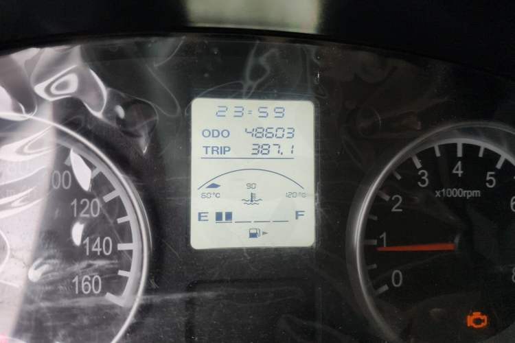 Used Jinbei New Hiace X30L 2021 1.5L Wealth Central Air Conditioning Version Coach China VI Standard SWC15M Odometer Close Up