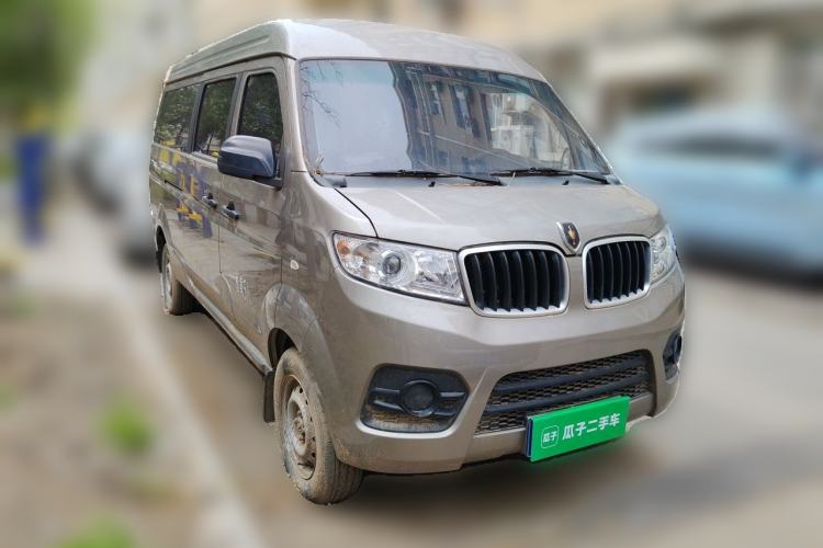 Used Jinbei New Hiace X30L 2021 1.5L Wealth Edition Bus Non-Air-Conditioned China VI Standard SWC15M Front Right 45 Deg