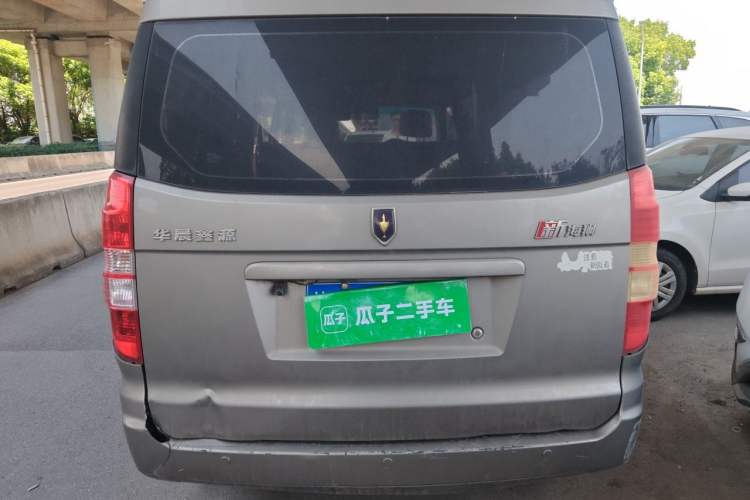 Used Jinbei New Hiace X30L 2021 1.5L Business Central Air-Conditioned Coach China VI Standard SWC15M Rear