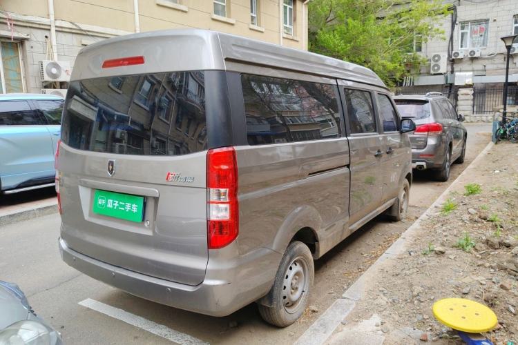 Used Jinbei New Hiace X30L 2021 1.5L Wealth Edition Bus Non-Air-Conditioned China VI Standard SWC15M Rear Right 45 Deg