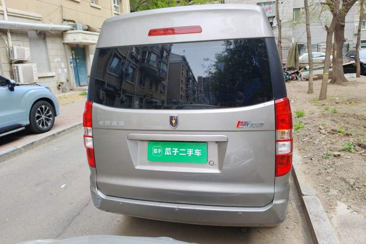 Used Jinbei New Hiace X30L 2021 1.5L Wealth Edition Bus Non-Air-Conditioned China VI Standard SWC15M Rear