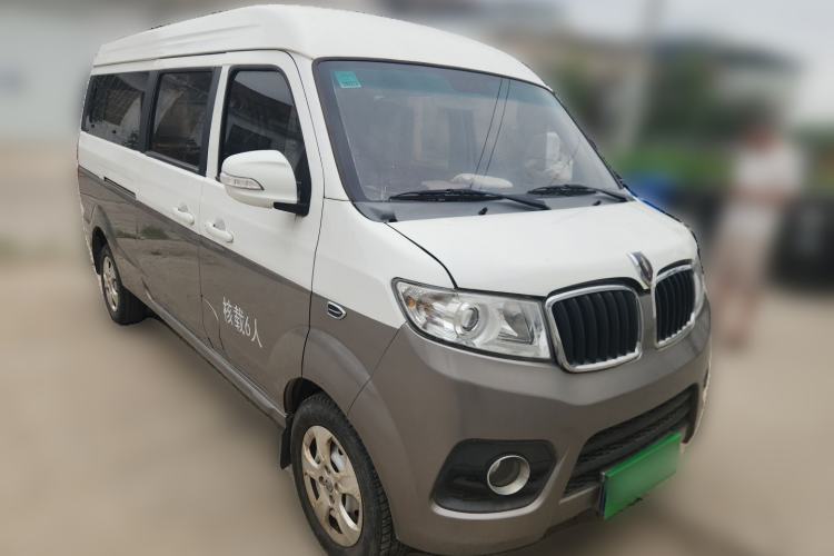 Used Jinbei New Hiace X30L 2021 1.5L Wealth Edition Bus Non-Air-Conditioned China VI Standard SWC15M Front Right 45 Deg