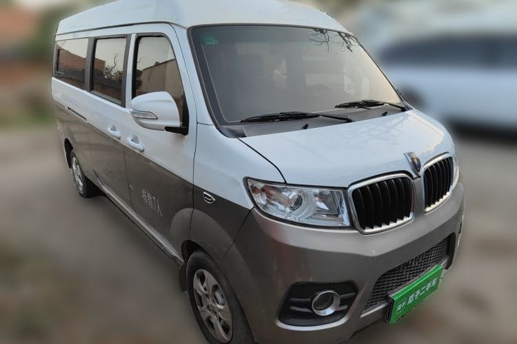 Used Jinbei New Hiace X30L 2021 1.5L Wealth Edition Bus Non-Air-Conditioned China VI Standard SWC15M Front Right 45 Deg
