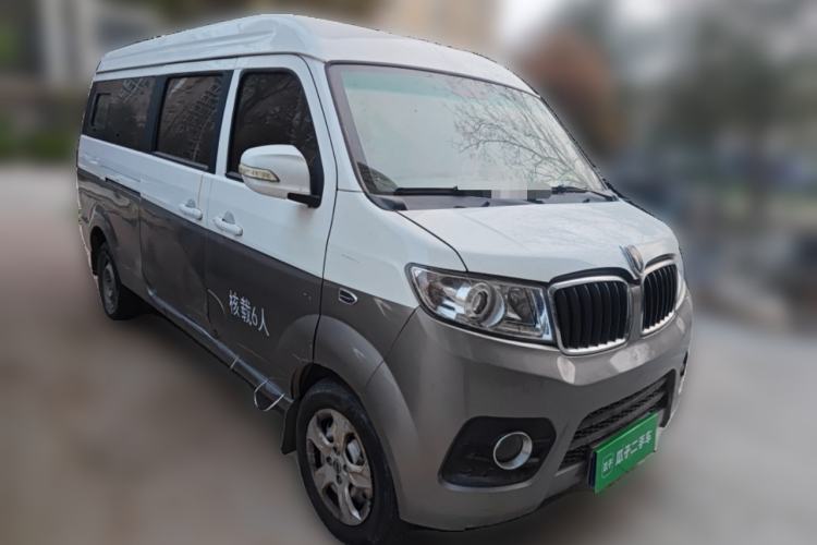 Used Jinbei New Hiace X30L 2021 1.5L Wealth Edition Bus Non-Air-Conditioned China VI Standard SWC15M Front Right 45 Deg