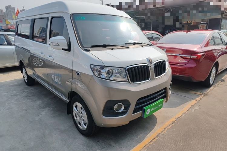 Used Jinbei New Hiace X30L 2021 1.5L Wealth Edition Bus Non-Air-Conditioned China VI Standard SWC15M Front Right 45 Deg