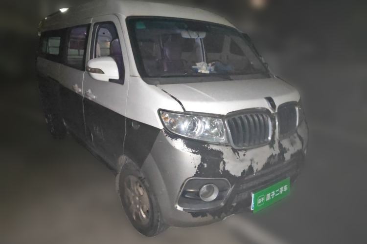Used Jinbei New Hiace X30L 2021 1.5L Wealth Edition Bus Non-Air-Conditioned China VI Standard SWC15M Front Right 45 Deg