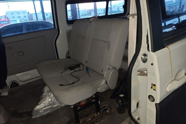 Used Jinbei New Hiace X30L 2021 1.5L Wealth Edition Bus Non-Air-Conditioned China VI Standard SWC15M Left Rear Seat