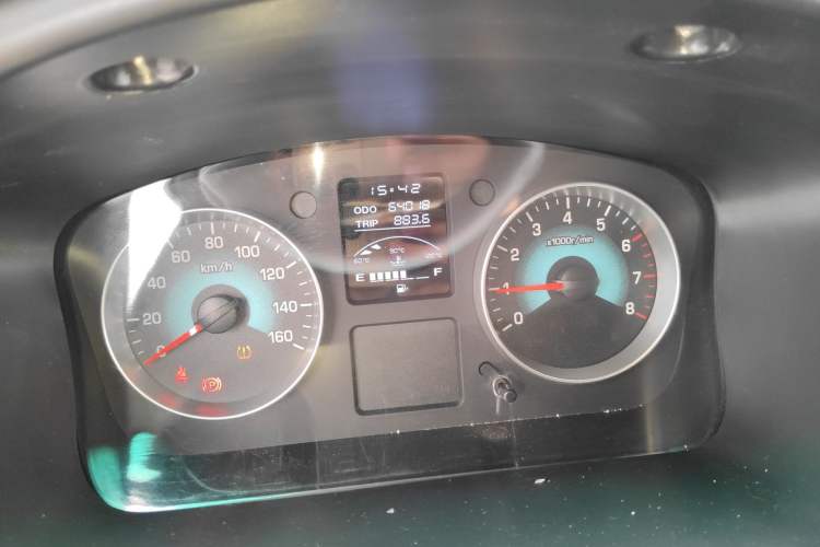 Used Jinbei New Hiace X30L 2021 1.5L Wealth Edition Bus Non-Air-Conditioned China VI Standard SWC15M Odometer Close Up