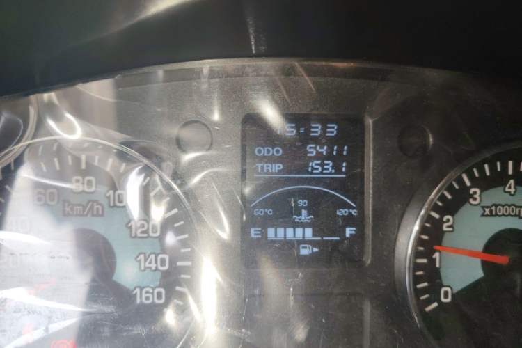 Used Jinbei New Hiace X30L 2021 1.5L Wealth Central Air Conditioning Edition Van China VI Standard SWC15M Odometer Close Up