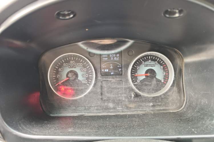 Used Jinbei New Hiace X30L 2021 1.5L Wealth Van Non-Air-Conditioned Version China VI Standard SWC15M Odometer Close Up