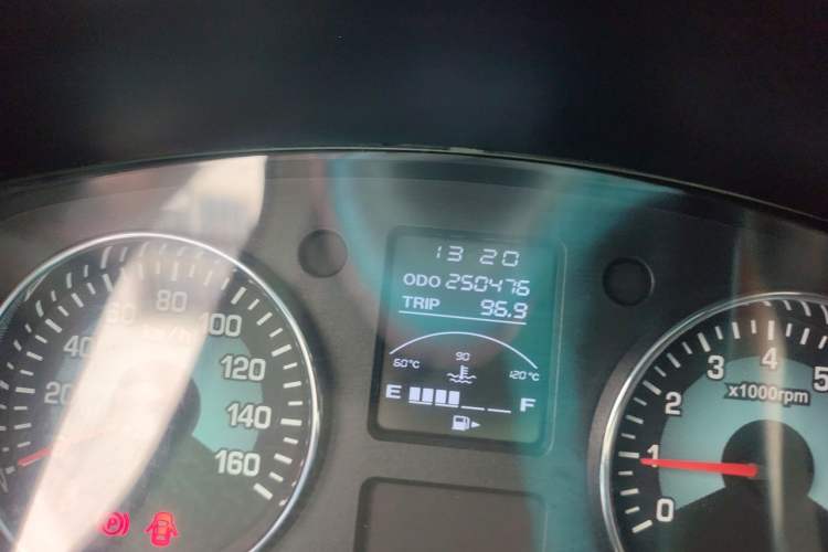 Used Jinbei New Hiace X30L 2021 1.5L Wealth Central Air Conditioning Version Coach China VI Standard SWC15M Odometer Close Up