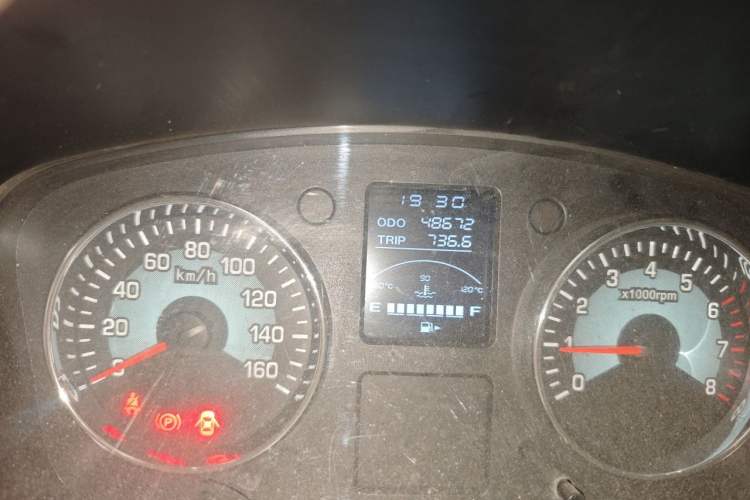 Used Jinbei New Hiace X30L 2021 1.5L Business Van Non-Air-Conditioned Version China VI Standard SWC15M Odometer Close Up