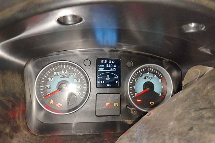 Used Jinbei New Hiace X30L 2021 1.5L Wealth Central Air Conditioning Edition Van China VI Standard SWC15M Odometer Close Up