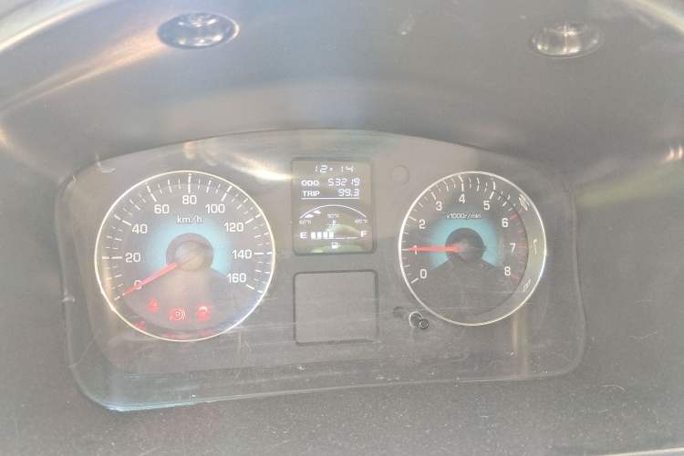Used Jinbei New Hiace X30L 2021 1.5L Wealth Van Non-Air-Conditioned Version China VI Standard SWC15M Odometer Close Up