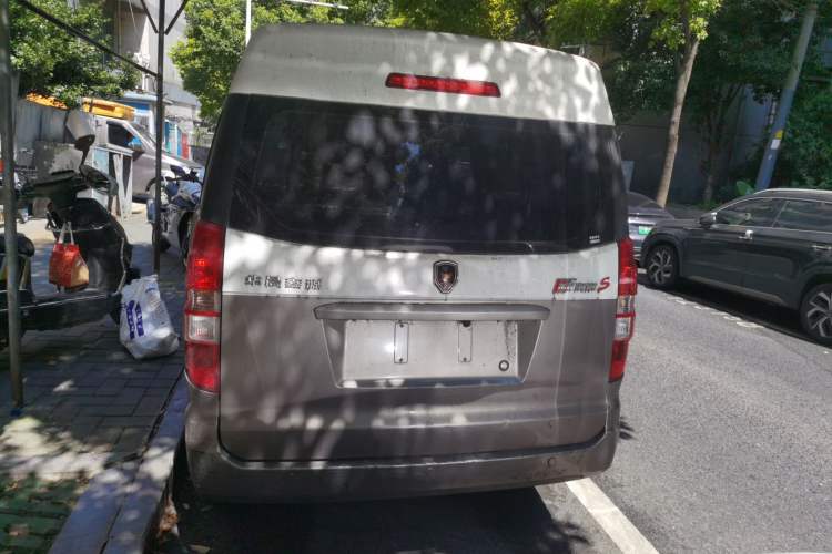 Used Jinbei New Hiace X30L 2021 1.5L Wealth Edition Bus Non-Air-Conditioned China VI Standard SWC15M Rear