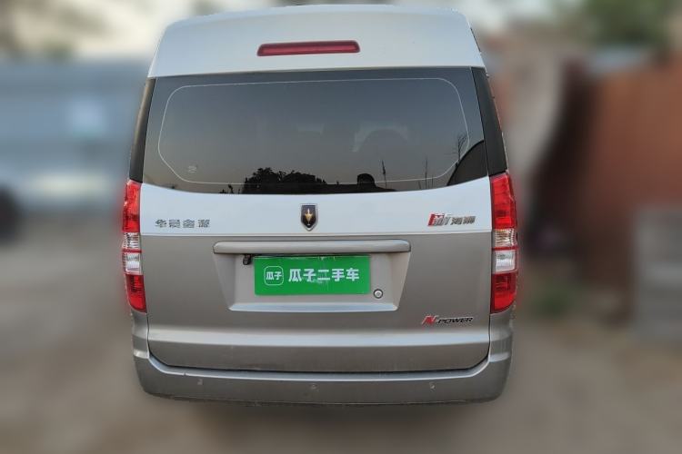 Used Jinbei New Hiace X30L 2021 1.5L Wealth Edition Bus Non-Air-Conditioned China VI Standard SWC15M Rear