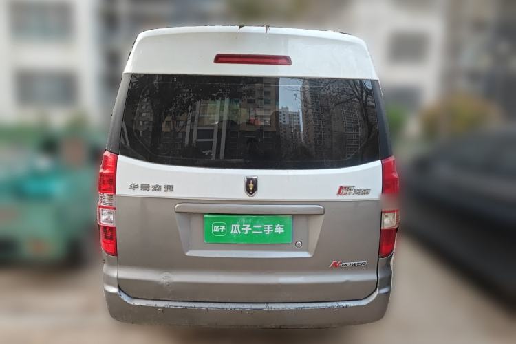 Used Jinbei New Hiace X30L 2021 1.5L Wealth Edition Bus Non-Air-Conditioned China VI Standard SWC15M Rear