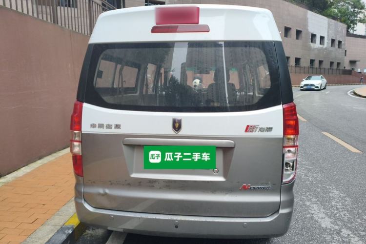 Used Jinbei New Hiace X30L 2021 1.5L Wealth Edition Bus Non-Air-Conditioned China VI Standard SWC15M Rear