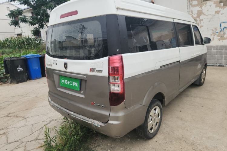 Used Jinbei New Hiace X30L 2021 1.5L Wealth Edition Bus Non-Air-Conditioned China VI Standard SWC15M Rear Right 45 Deg