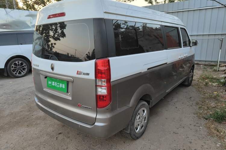 Used Jinbei New Hiace X30L 2021 1.5L Wealth Edition Bus Non-Air-Conditioned China VI Standard SWC15M Rear Right 45 Deg