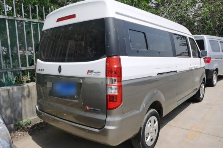 Used Jinbei New Hiace X30L 2021 1.5L Wealth Edition Bus Non-Air-Conditioned China VI Standard SWC15M Rear Right 45 Deg