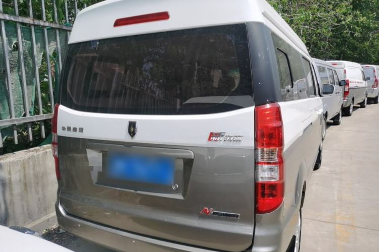 Used Jinbei New Hiace X30L 2021 1.5L Wealth Edition Bus Non-Air-Conditioned China VI Standard SWC15M Rear