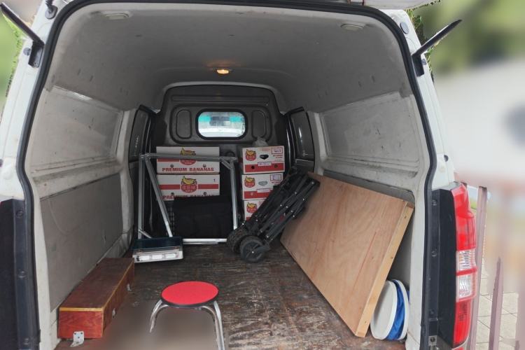 Used Jinbei New Hiace X30L 2021 1.5L Wealth Van Non-Air-Conditioned Version China VI Standard SWC15M Trunk