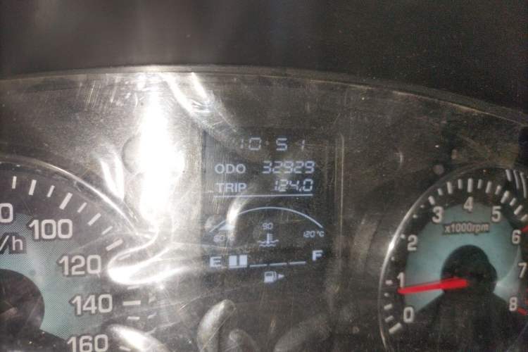 Used Jinbei New Hiace X30L 2021 1.5L Wealth Central Air Conditioning Edition Van China VI Standard SWC15M Odometer Close Up